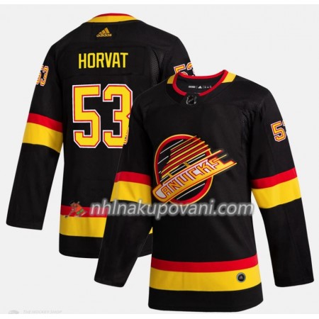Vancouver Canucks Dresy Bo Horvat 53 Flying Skate Adidas 2019-2020 Černá Authentic - Pánské Vancouver Canucks Dresy Bo Horvat 53 Flying Skate Adidas 2019-2020 Černá Authentic - Pánské